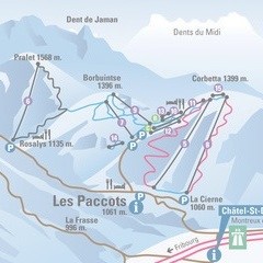 Plan des pistes